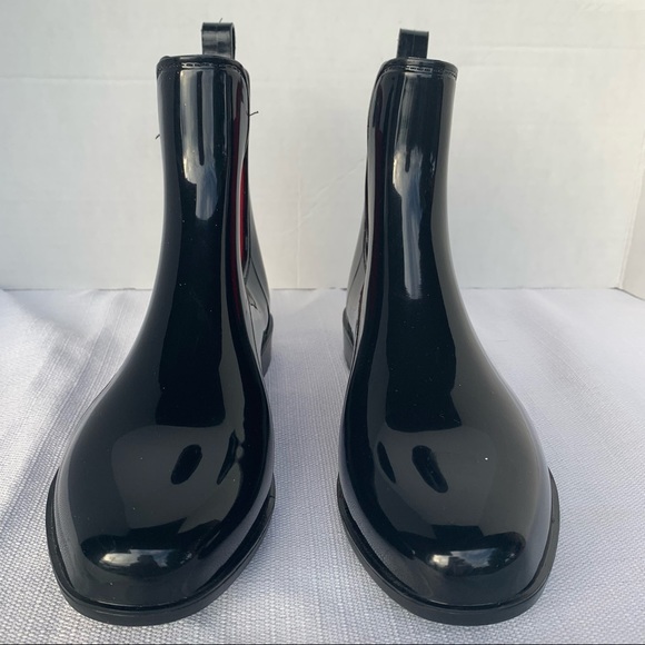 Lauren Ralph Lauren | Black/Bright Tally Rain Boots Size 7. - Picture 3 of 12